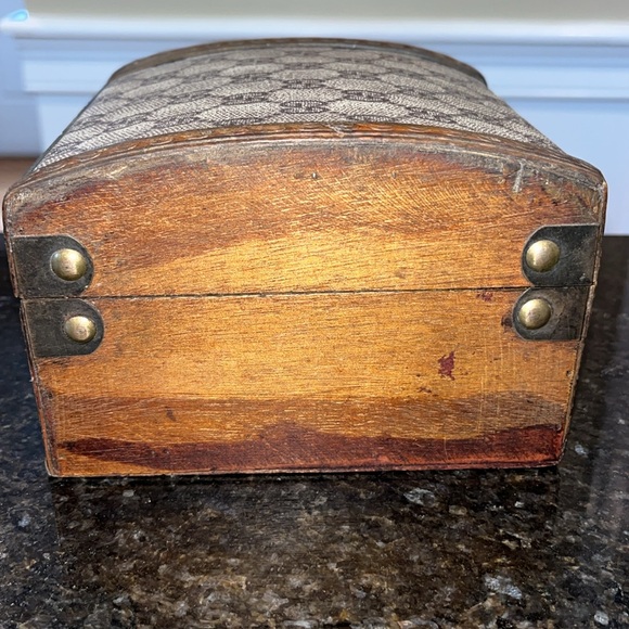 Vintage Gucci GG Logo Wooden Jewelry Box - Picture 3 of 9